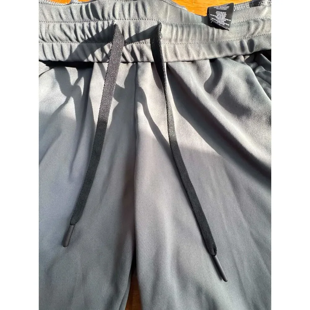 32 Degrees Cool Shorts Mens M Gray Pull On Stretch Performance Athletic